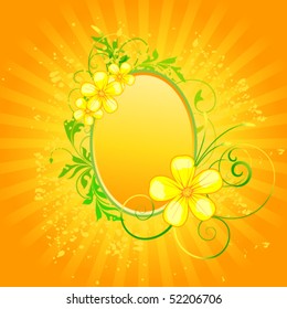 floral banner