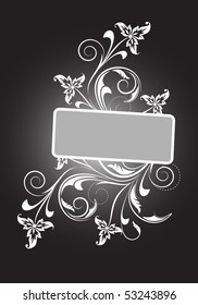 floral banner