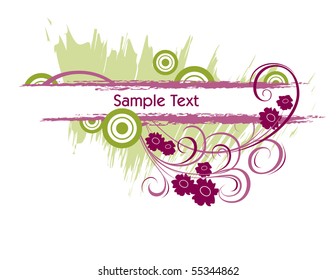 Floral Banner