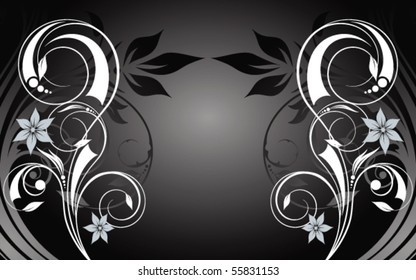 floral banner