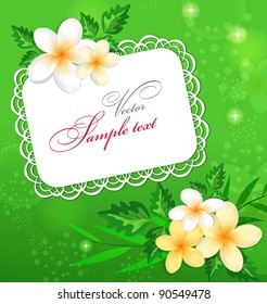 floral banner