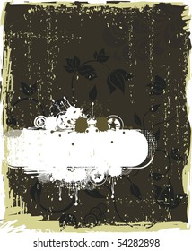 floral banner background