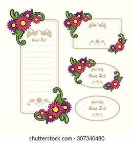 Floral Banner Set