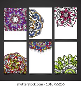 Floral banner, template