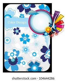 floral banner vector