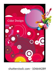 floral banner vector
