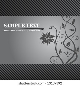 floral banner vector
