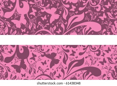 floral banners