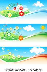 Floral Banners