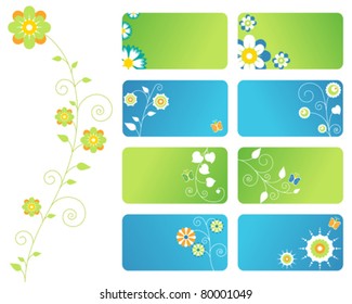Floral Banners