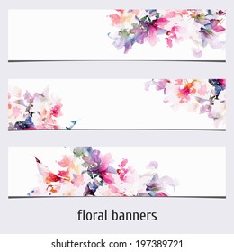 flower banner