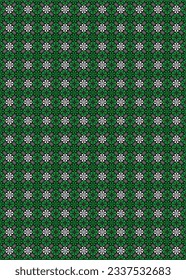 Dense De Batik Floral, Escalable, Reapetable.