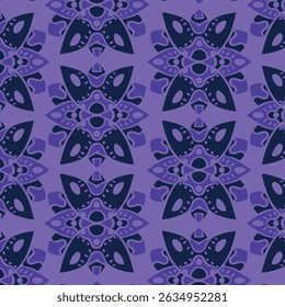 Floral Batik Pattern Background Vector