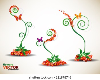 Floral beautiful