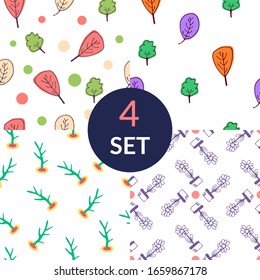 Floral Beauty Decoration Pattern Sets