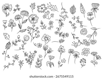 floral black  