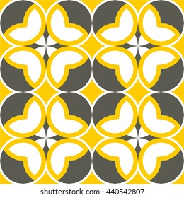 Floral Boho Arabic Byzantium  seamless pattern with tribal aztec afrika ornament. Abstract vector wallpaper in ethno syle.