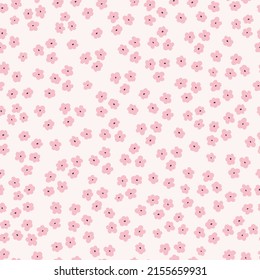 Floral boho Seamless pattern, vector repeating flower digital background for stationery, fabric, textile, wallpaper, wrapping