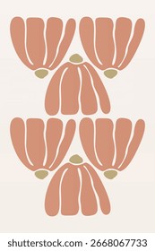 Arte floral boho de la pared imprimible. Colorido boho botánico decoración de la pared