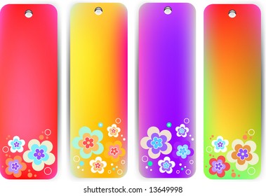 floral bookmark