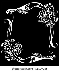 Floral border