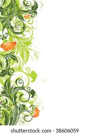 Floral border