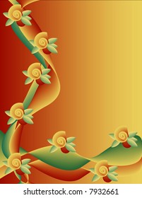 Floral Border