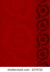 Floral Border Design