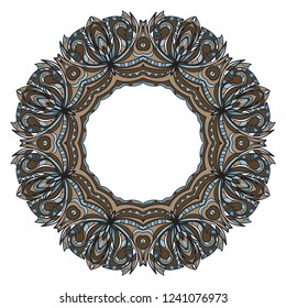 Floral border design elements. Wedding invitation, thank you card, save card, baby shower. Vector illustration