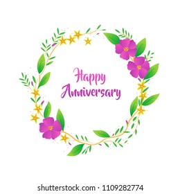 floral border invitation