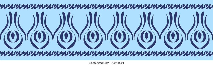 floral border ornament