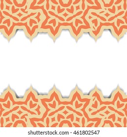 floral borders colored
