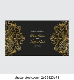 Floral and botanical line art black and white background, with tropical leafy , lotus flower, ginkgo leaves, branch vector. Watercolor wallpaper and circle sun for banner, prints, poster, wall art.