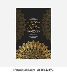 Floral and botanical line art black and white background, with tropical leafy , lotus flower, ginkgo leaves, branch vector. Watercolor wallpaper and circle sun for banner, prints, poster, wall art.
