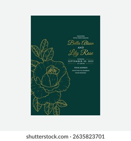 Floral and botanical line art black and white background, with tropical leafy , lotus flower, ginkgo leaves, branch vector. Watercolor wallpaper and circle sun for banner, prints, poster, wall art.