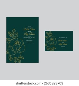 Floral and botanical line art black and white background, with tropical leafy , lotus flower, ginkgo leaves, branch vector. Watercolor wallpaper and circle sun for banner, prints, poster, wall art.