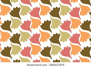 Floral botanical Sleek Background Pattern Design, Seamless pattern
