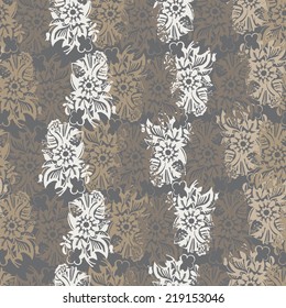 Floral bouquet. Vector background 