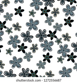 Floral bouquet vector pattern 
