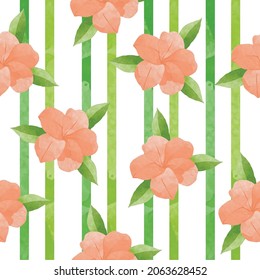 Floral bouquet vector pattern with small flowers and leaves, Elegant template for fashion prints
