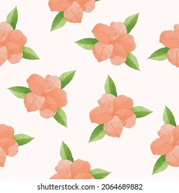 Floral bouquet vector pattern with small flowers and leaves, Elegant template for fashion prints