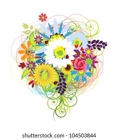 Floral bouquet for your design