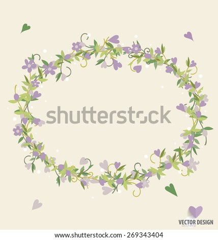 Similar – Wildflowers wreath Style