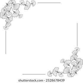 Floral Branch of a Ginko Tree Flower