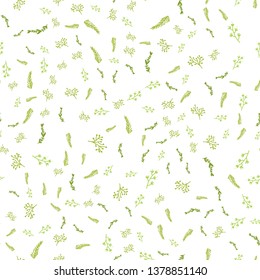 Floral  branch  seamless pattern for your design: wallper, card, website