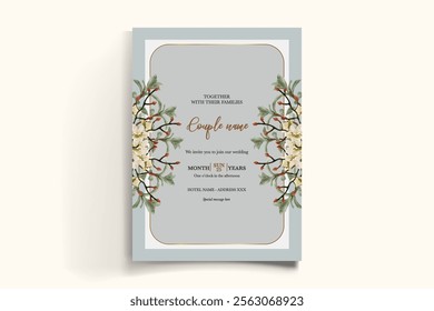 floral bridal shower invitation templates