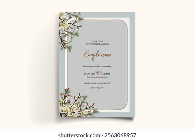 floral bridal shower invitation templates