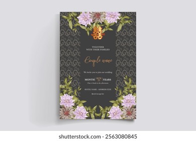 floral bridal shower invitation templates