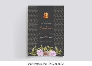 floral bridal shower invitation templates