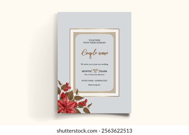 floral bridal shower invitation templates